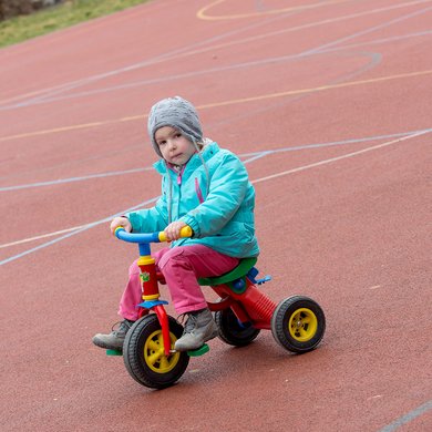 Spielplatz der Kindertagesstätte Haus für Kinder in Nördlingen