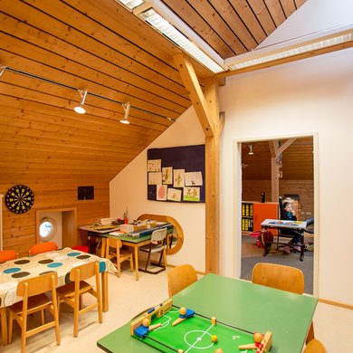 Der Hort der Kindertagesstätte Haus für Kinder in Nördlingen