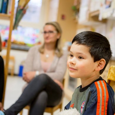 Der Kindergarten der Kindertagesstätte Haus für Kinder in Nördlingen