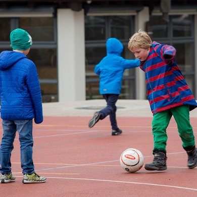 Spielplatz der Kindertagesstätte Haus für Kinder in Nördlingen