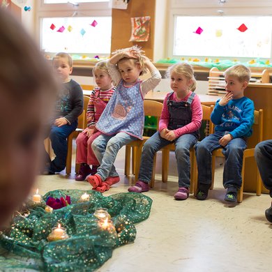 Der Kindergarten der Kindertagesstätte Haus für Kinder in Nördlingen