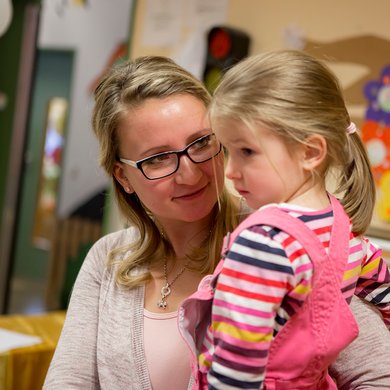 Der Kindergarten der Kindertagesstätte Haus für Kinder in Nördlingen