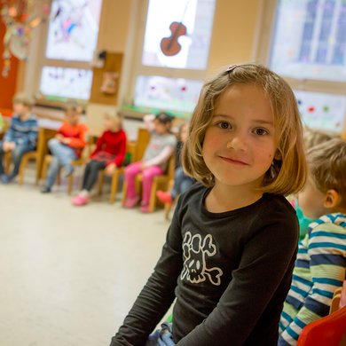 Der Kindergarten der Kindertagesstätte Haus für Kinder in Nördlingen