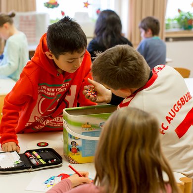 Der Hort der Kindertagesstätte Haus für Kinder in Nördlingen