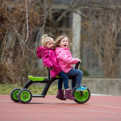 Spielplatz der Kindertagesstätte Haus für Kinder in Nördlingen